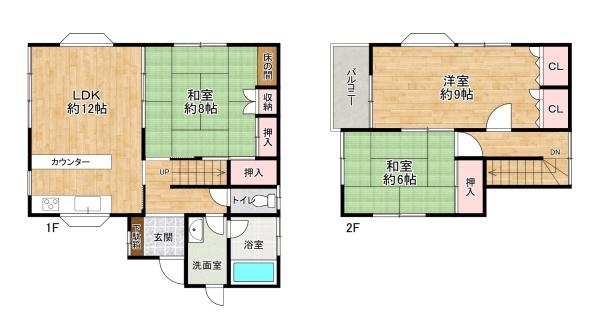 加古郡稲美町国岡3丁目　中古戸建