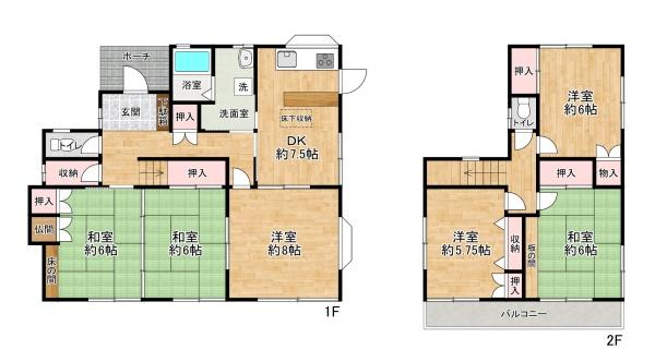 加古川市神野町石守の中古一戸建て