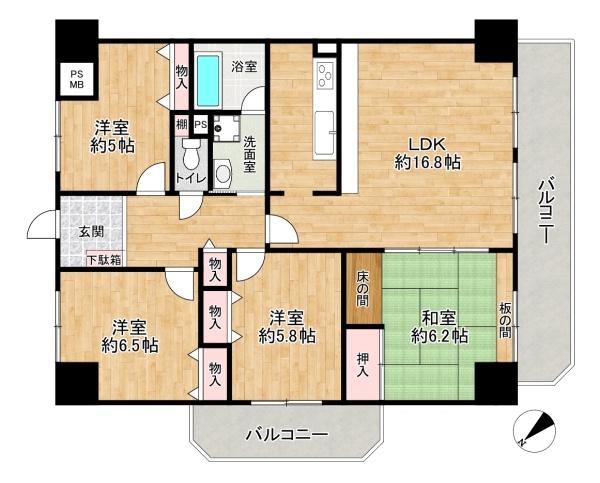 ライオンズマンション加古川リバーサイド