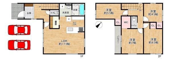 加古川市尾上町口里11期　新築戸建