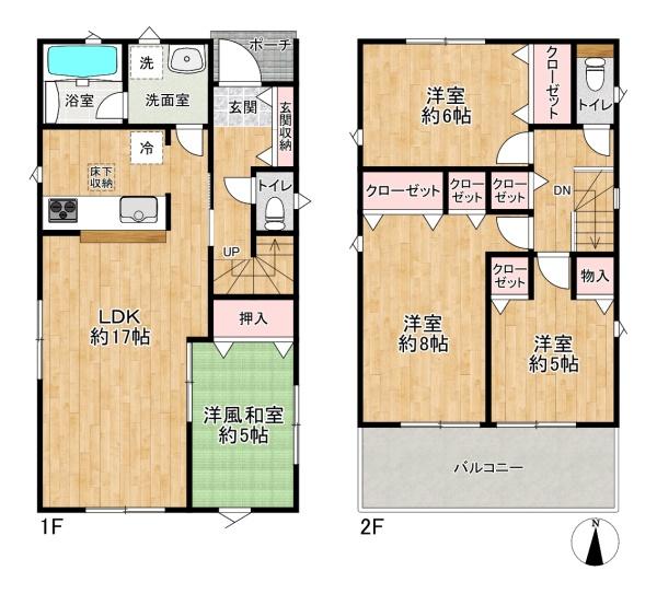 加古川市西神吉町岸第5 新築戸建