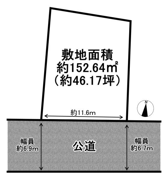 姫路市的形町的形　売土地