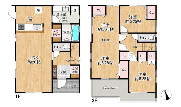 姫路市東今宿4丁目　4号棟　新築戸建