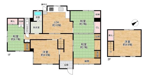 高砂市北浜町牛谷の中古一戸建て