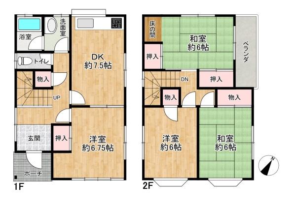 加古川市西神吉町辻の中古一戸建て