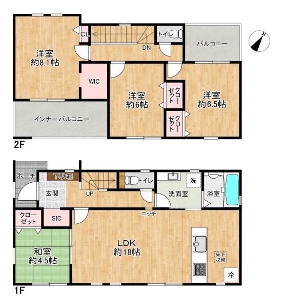 明石市魚住町金ヶ崎01期 新築戸建
