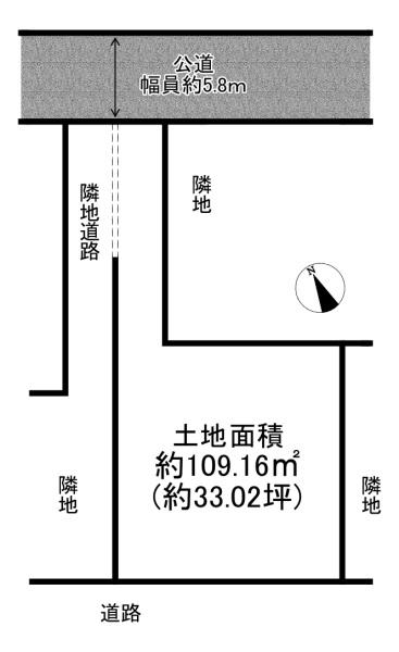 明石市魚住町清水の売土地