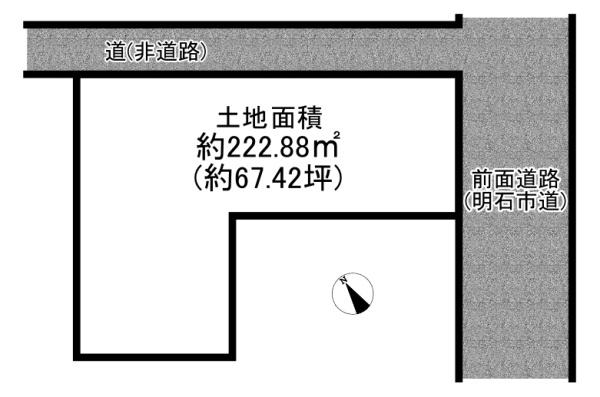 明石市二見町西二見の売土地