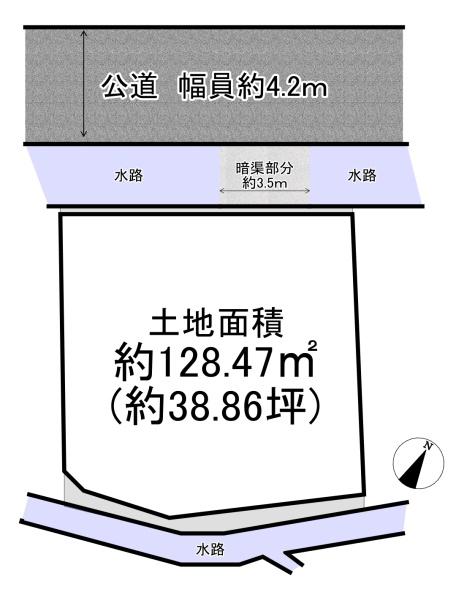 明石市魚住町長坂寺の売土地