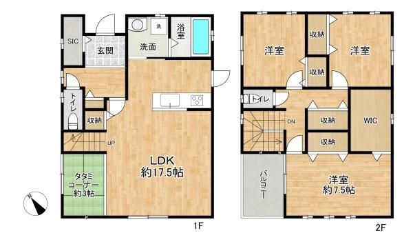 加古川市志方町上冨木の新築一戸建