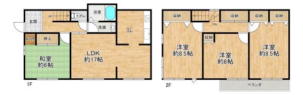 高砂市米田町米田の中古一戸建