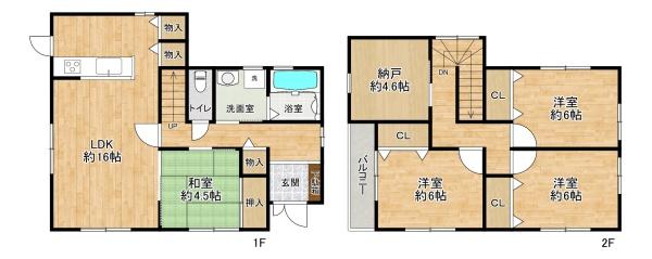 加古郡播磨町北本荘７丁目の中古一戸建