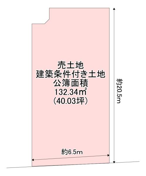 大東市三箇３丁目の売土地