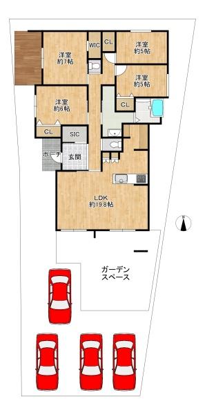 東大阪市瓢箪山町の新築一戸建