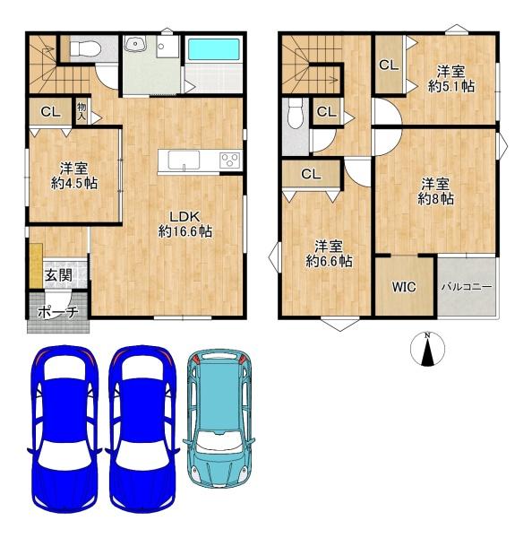 東大阪市大蓮南１丁目の新築一戸建