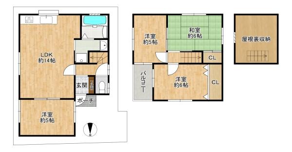 東大阪市池島町２丁目の中古一戸建