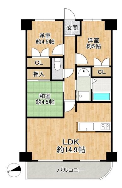 ディオフェルティ石切　中古マンション