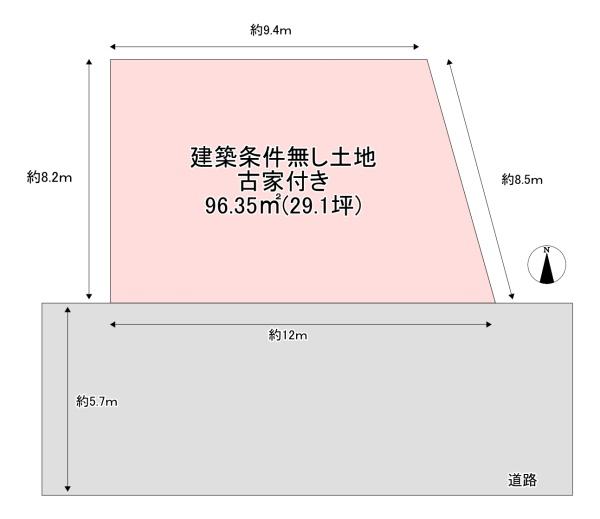 東大阪市日下町５丁目の売土地