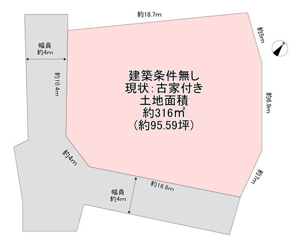 東大阪市東豊浦町の売土地