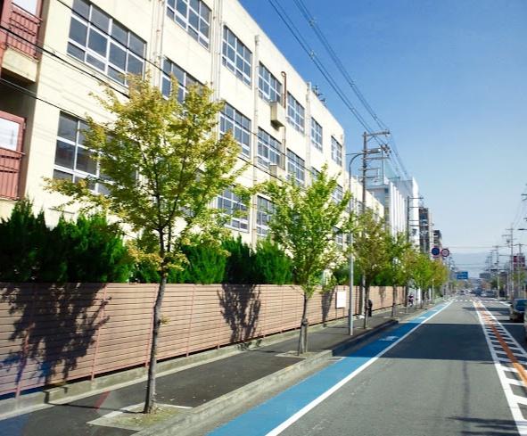東大阪市下小阪4丁目の土地(東大阪市立小阪中学校)