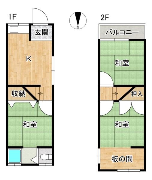 大東市津の辺町の中古一戸建
