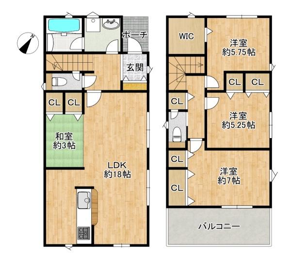 東大阪市金岡３丁目の新築一戸建