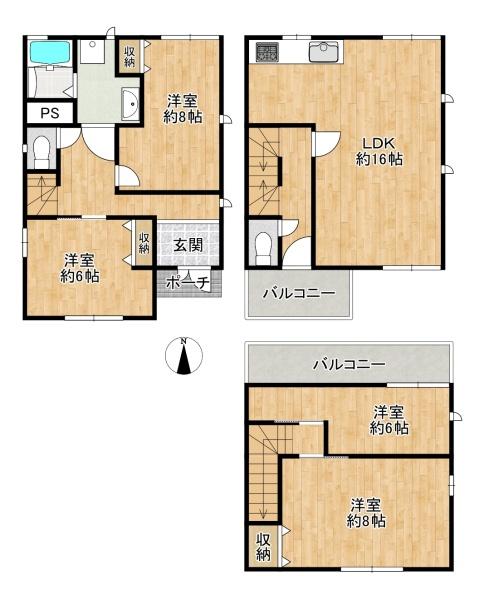 東大阪市池之端町の中古一戸建