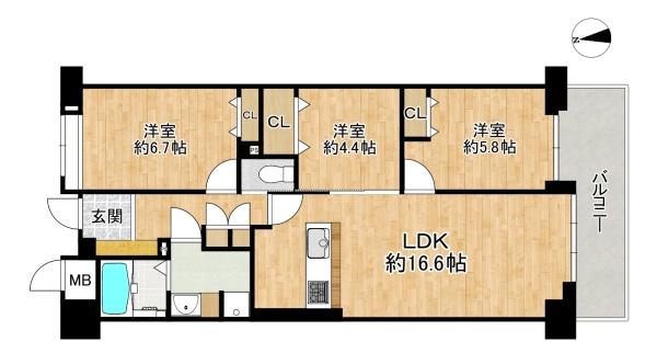 ライオンズマンション若江東壱番館　中古マンション