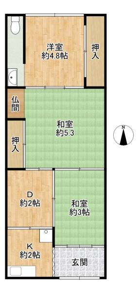 東大阪市森河内西２丁目の中古一戸建
