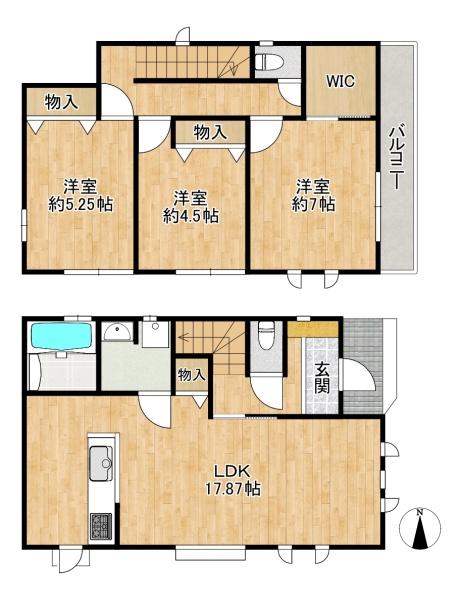 東大阪市中鴻池町２丁目の新築一戸建