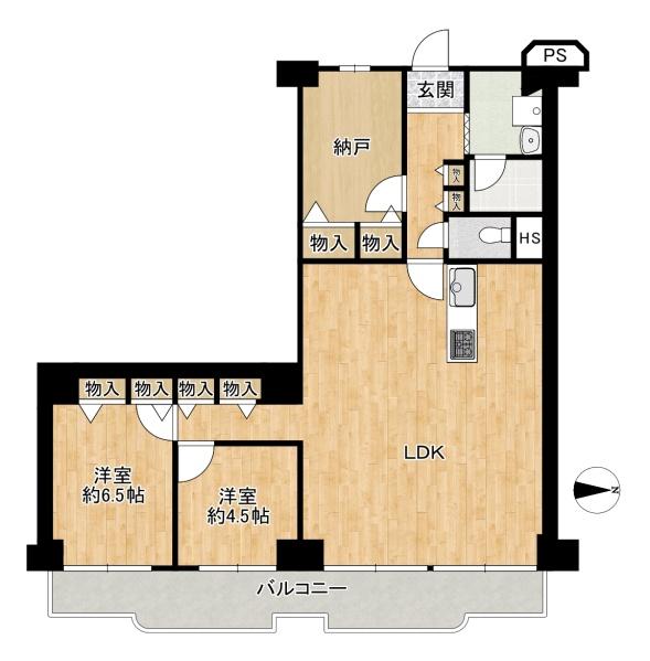 小阪パークハイツ1号棟　中古マンション