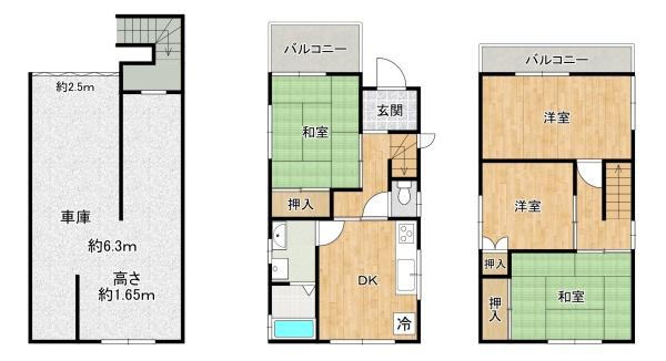 大東市灰塚４丁目の中古一戸建て