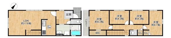 東大阪市稲田本町2丁目の新築一戸建