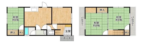 東大阪市花園東町３丁目の中古一戸建