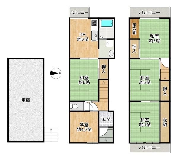 東大阪市横小路町４丁目の中古一戸建