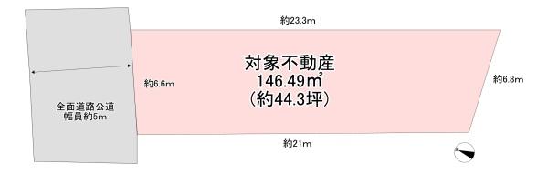 東大阪市岸田堂南町の売土地