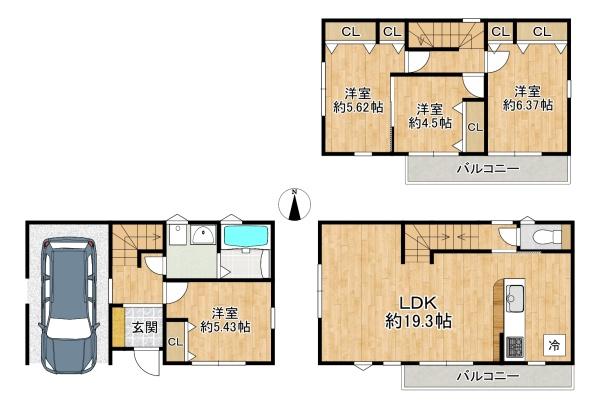東大阪市鷹殿町の新築一戸建