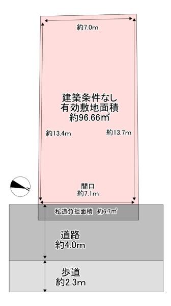 東大阪市金岡２丁目の売土地