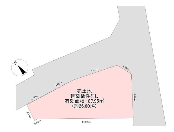 東大阪市豊浦町の売土地