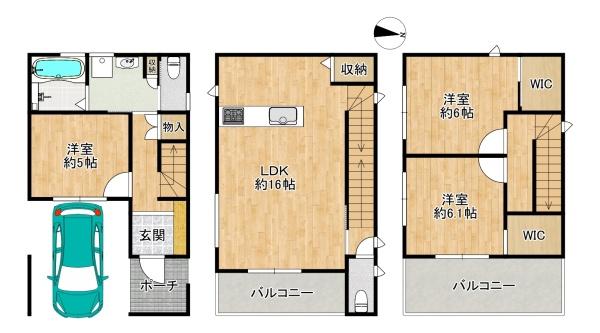 東大阪市大蓮南４丁目の新築一戸建