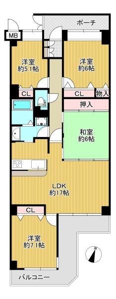 アドリーム石切山手　中古マンション