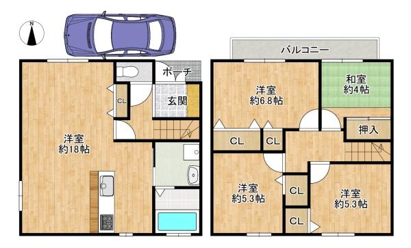 東大阪市御厨東２丁目の中古一戸建