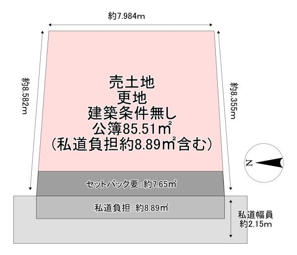 四條畷市楠公１丁目の売土地