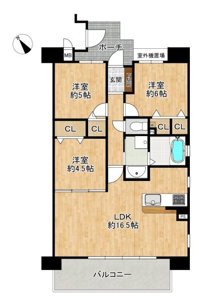 メロディーハイム八戸ノ里　中古マンション