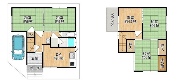 東大阪市加納８丁目の中古一戸建て