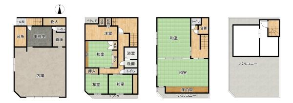 東大阪市大蓮南４丁目の中古一戸建