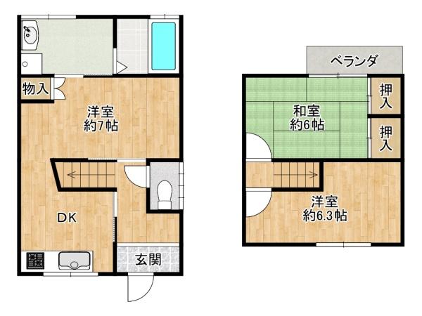 東大阪市大蓮南4丁目の中古一戸建