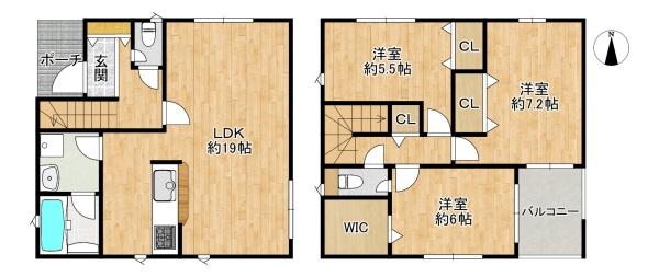 東大阪市水走２丁目の新築一戸建