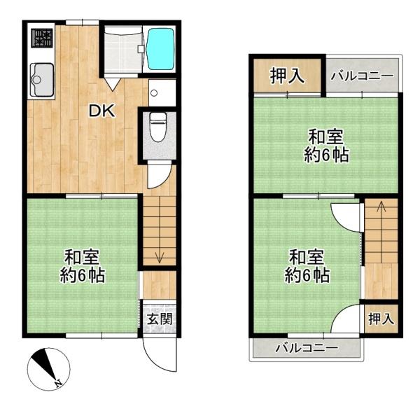 東大阪市岩田町４丁目の中古一戸建