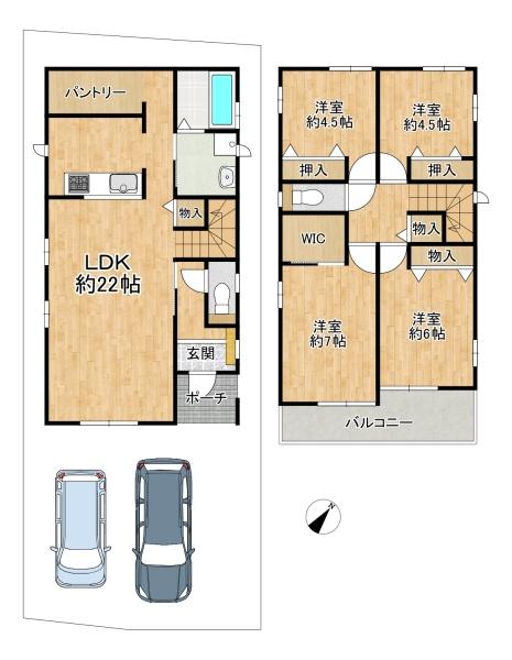 東大阪市西上小阪の新築一戸建